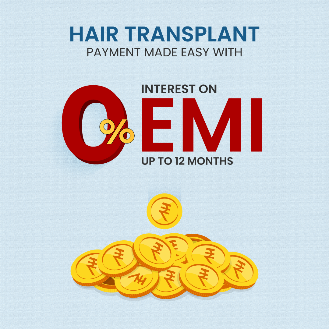 Enjoy 0% interest EMI on hair transplant in Nepal at Arogin Health Care, making high-quality hair restoration affordable and accessible at the best hair transplant cost